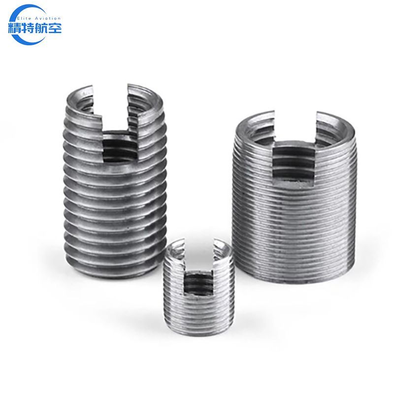Brass Insert Stainless Steel SS304 Self-Tapping Threaded Inserts Wire Thread Insert