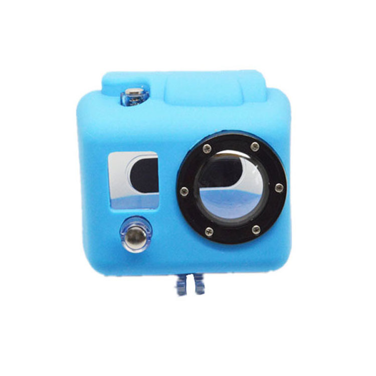 Outdoor Accessories Soft Rubber Silicone Protective Case Cover Skin For GoPro Hero 2 Action Camera