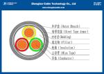 Flexible 0.6/1KV 3 Core Armoured Cable , PVC Insulated Low Voltage Outdoor Cable
