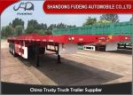Customized 3 Suspension Axle 40 Foot Flatbed Trailer