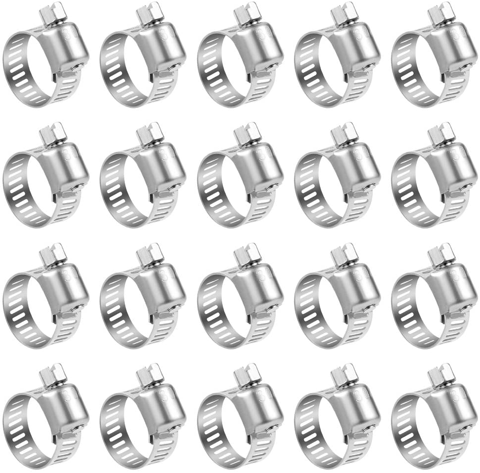 ZINC Finish Heavy Duty Clamp for Firm Hose and Tube Sample Instock Durable Design Stainless Steel General Purpose Worm-Drive Clamps