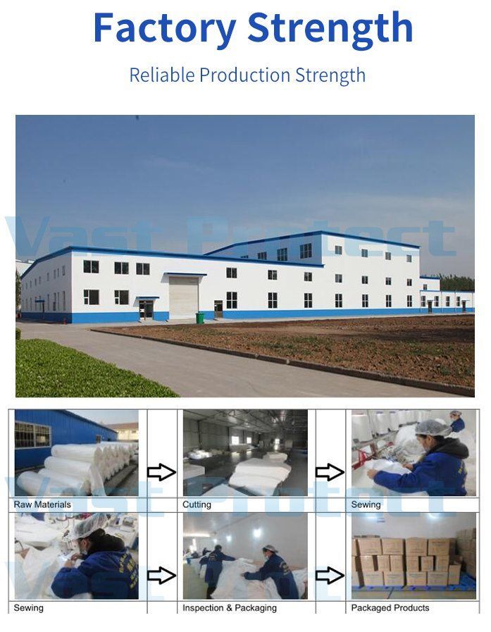 Industrial OEM Disposable PP Durable Elastic Green Shoe Cover