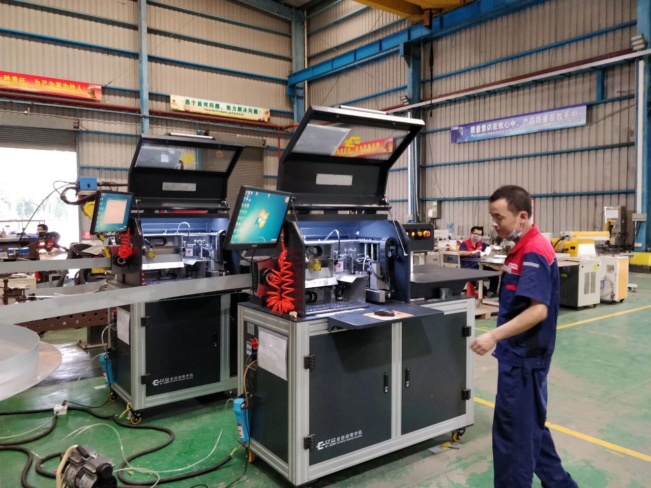 Ejon Y6 Automatic Aluminum Letters and Numbers Machine for Signage 3D Logo Manufacturing