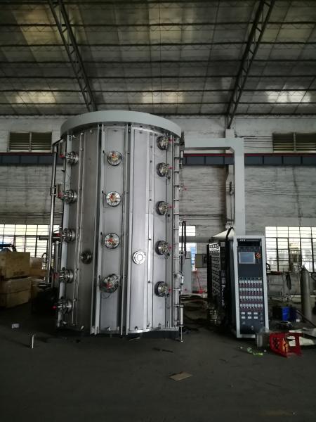 Stainless Steel Furniture Gold Titanium Coating Machine , PVD Vacuum Coating