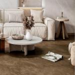 Brown Polished Glazed Porcelain Tile Wear Resistant Slate Wall Tiles