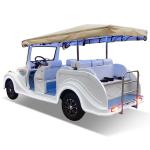 Up To 45 Mph Classic Electric Golf Cart With All Terrain Tires Under Seat