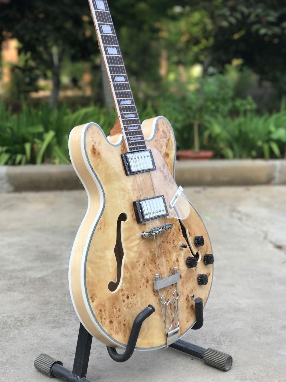 Custom shop ES-335 F hollow body jazz Electric Guitar 6 Strings guitar