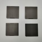 OEM Black Anti Static Bare Die Trays 2 Inch Non Toxic RoHS Standard