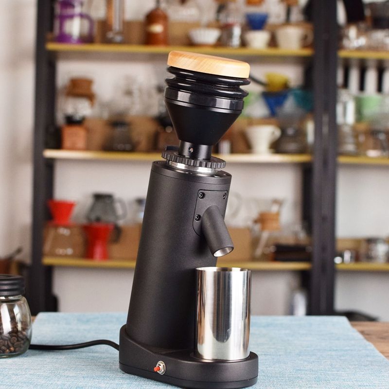 40mm Conical Burr Coffee Grinder for Cappuccino Latte Espresso Maker Stainless Steel 220V