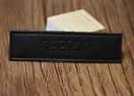 Printed Silicone Logo Jeans Leather Patches Custom For Clothing