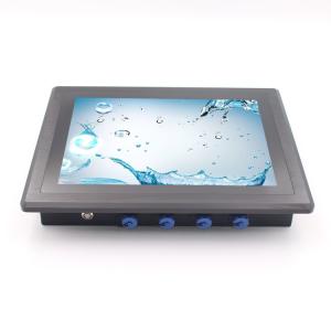 Quality RJ45 RS232 Waterproof Touch Panel Pc FCC Aluminum 1.5mm Frame wholesale