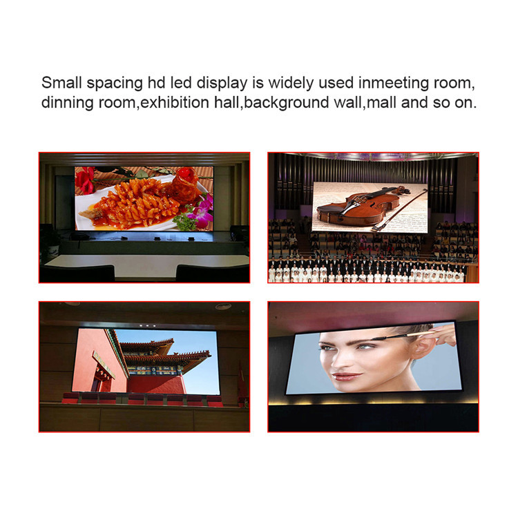 4k Vivid Video 640*480mm Die Casting Aluminum P1.9 HD LED Display