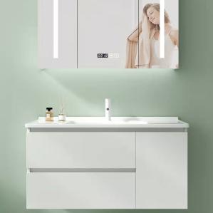 Quality Wall Mounted Solid Wood Bathroom Vanity Countertop With Sink wholesale