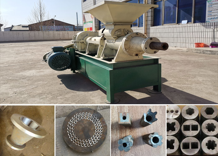 Metal Chip Briquetter Iron Ore Charcoal Extruder Machine