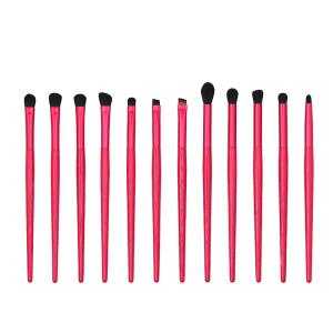 Quality 12pcs Professional Eyeshadow Brushes Eyeshadow Smudge Brush 19.5cm wholesale
