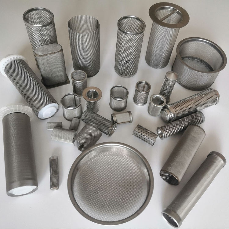 Liquid Fine Filter Mesh High Pollution Absorption 0.0008-0.92 Inch square round hole