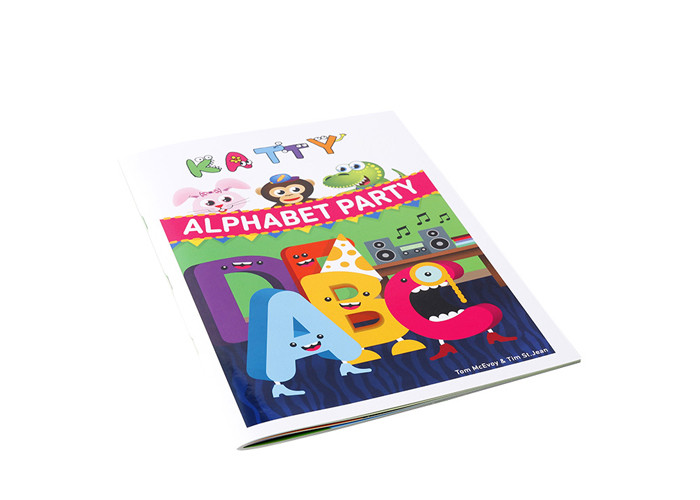 Offset Black Short Run Digital Book Printing With Sewing Binding Hot Stamping