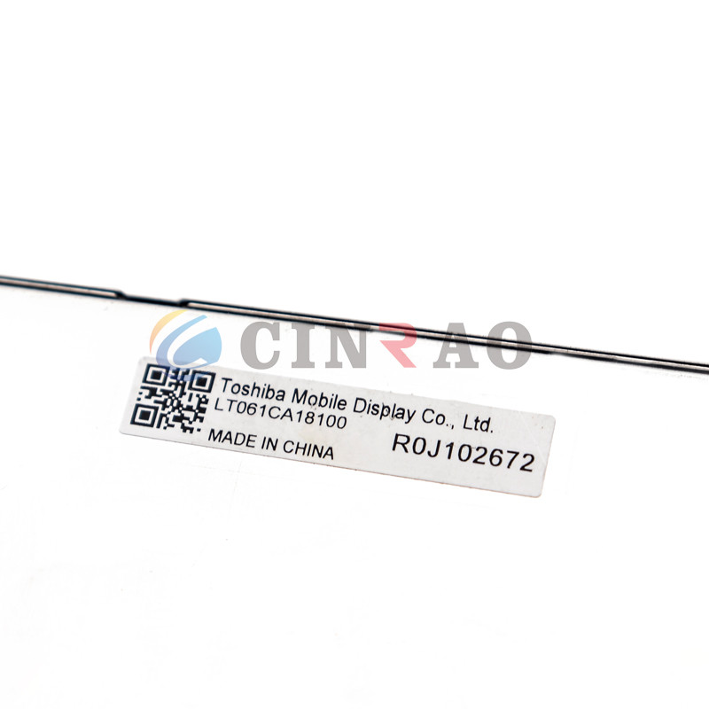 Toshiba 6.1 Inch TFT LCD Display + Touch Screen LT061CA18100 Auto Parts Replacement