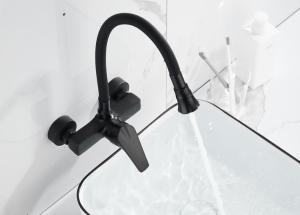 Quality Ceramic Core Rotatable Pressurized Kitchen Sink Faucets wholesale