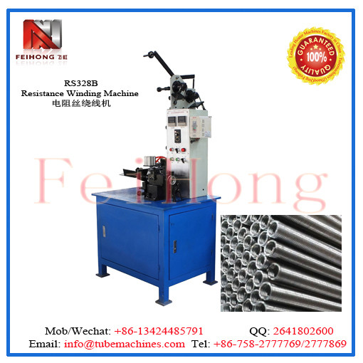 Coiling machine for tubular heater