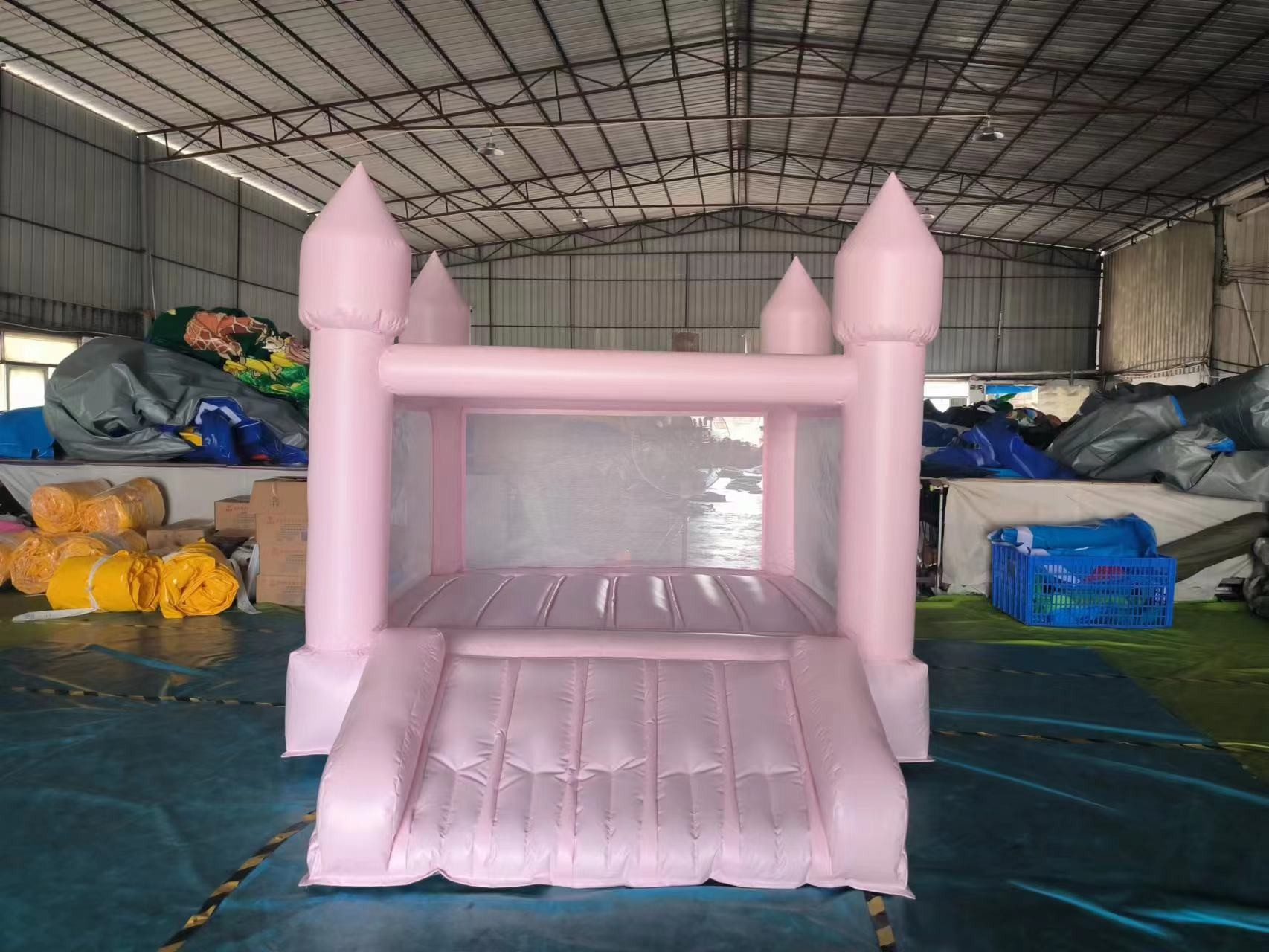 Party Pink Bounce Castles Jump Play House Bouncy Inflatable Bounce House