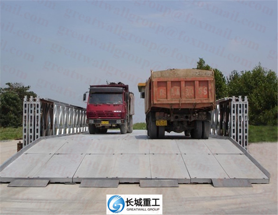 Compact-200 Bailey Bridge exported to worldwide span up to60.96meters