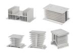 50 70 110 aluminum heat radiator 80 125 for SSR or industry solid state relay