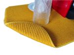 20x15in Stripe Cloth Kitchen Dish Drying Mat