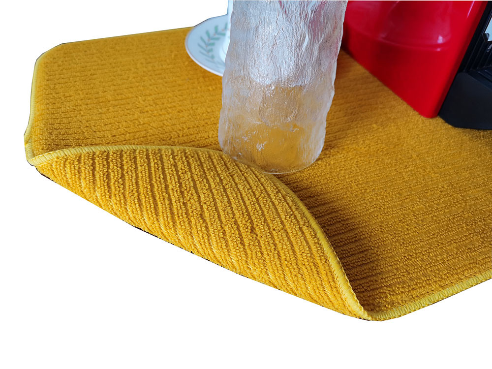 38x50cm Microfiber Absorbent Dish Drying Mat For Draining Dishes