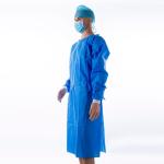 Reinforced Nonwoven Disposable Protective Gown 45gsm Eco Friendly