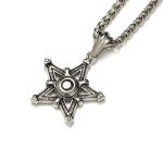 Custom fashion jewelry stainless steel necklace star pendant necklace