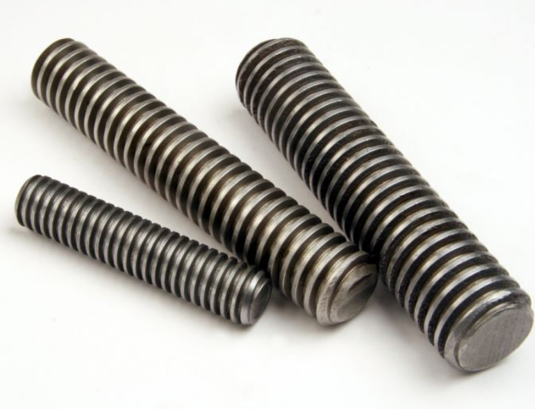 Customized Coarse Thread Metal Bolts with Nuts Fully threaded stud bolt DIN975