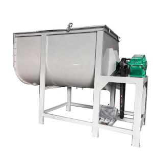Quality Paddle Dry Mortar Mixer Double Shaft Industrial Ribbon Mixer wholesale