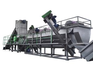 Quality LLDPE Rigid Plastic PP PE Scrap Washing Recycling Line Automatic wholesale