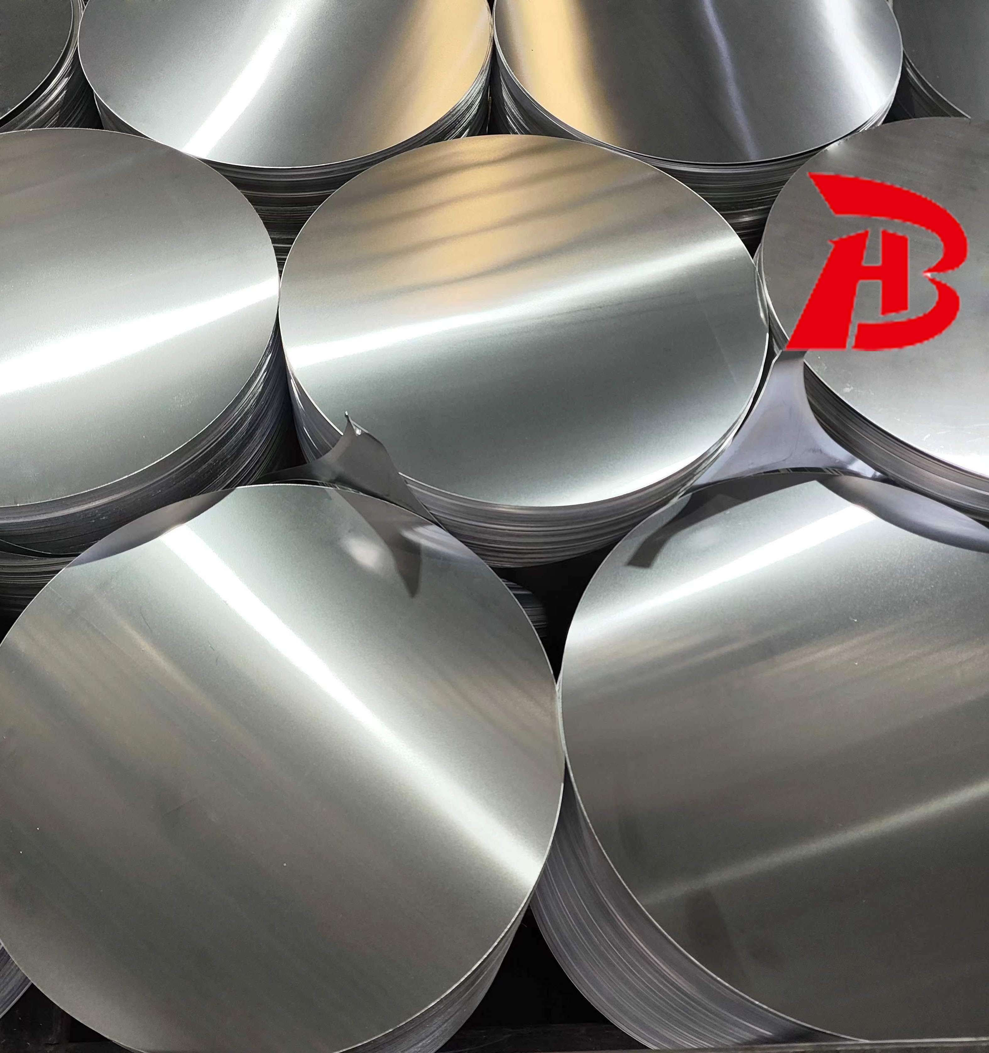 Mill Finish 0.3-6.0mm Aluminum Circle Plate For Cookware Lighting Reflector Decoration