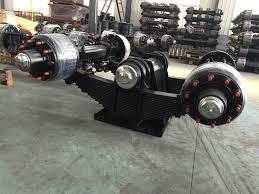 Quality 3 Axle Replacement Semi Trailer Axles 420X220MM Heat Treatment ISO90001 wholesale