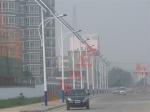 solar panel lighting pole