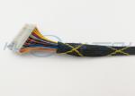 High Temperature PET Expandable Braided Sleeving Power Lines Cable Harness