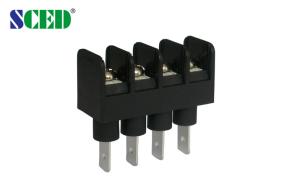 Quality Black Pitch 9.525mm Terminal Block Barrier 300v 20A 2P-22P wholesale
