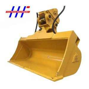 Quality HRC 50 8.7CBM Excavator Cleanup Bucket 1200mm Landscaping wholesale