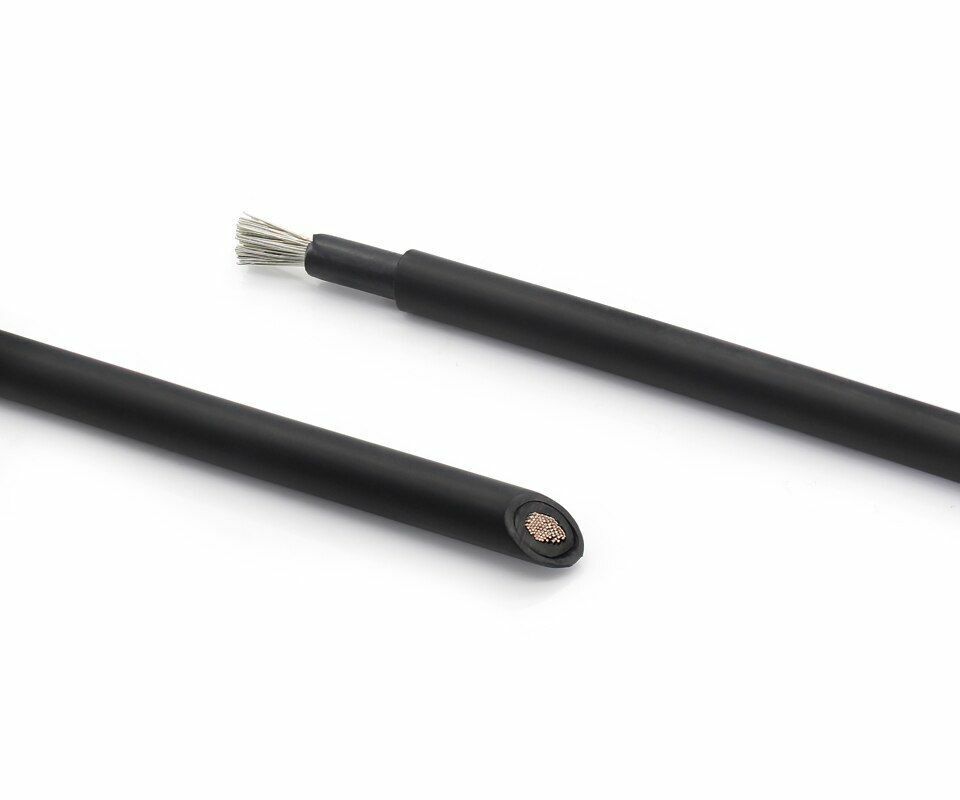 PV1-F HIZ2Z2-K Tinned Cooper XLPO PV Cable 1x4mm2 for Solar Panel Power Generation Systems UV Protection TUV Approved 62930