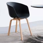 Flexibility Living Room Dining Chairs Seamless Modern Leisure PP Plastic