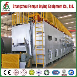 Quality 1.6m Width Belt Dryer Machine Air Flowing Steel Belt Dryer wholesale