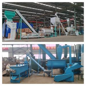 Quality 3kw-30kw Animal Feed Pelletizer Carbon Steel Poultry Pellet Feed Plant 380V 50HZ wholesale