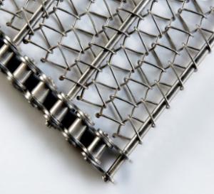 Quality Balanced Weave Conveyor guard Flat Flex Belt 80Micron Nickel Wire wholesale