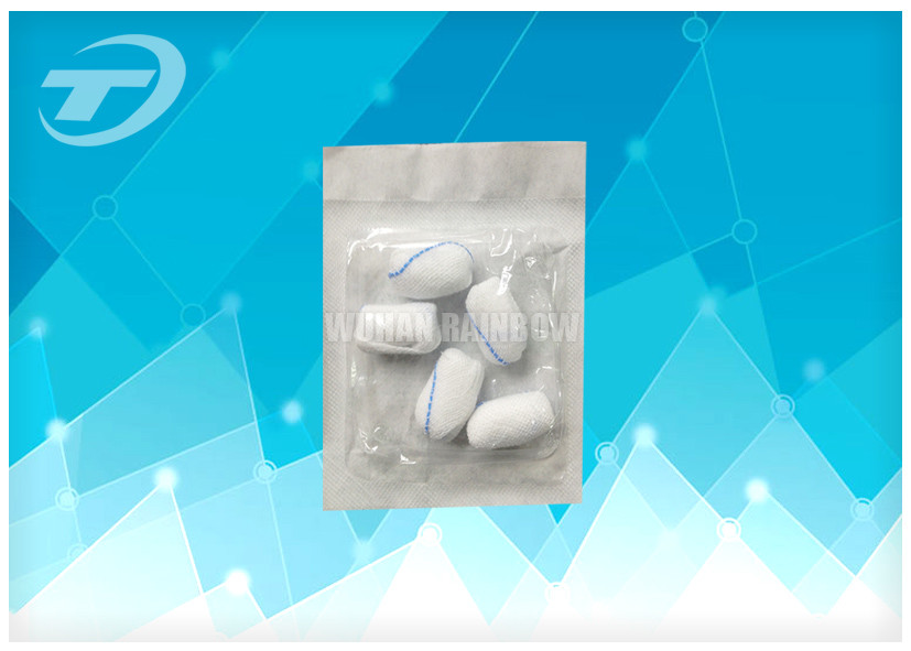 Soft Cotton Medical Sterile gauze Balls For Surgery CE / ISO13485