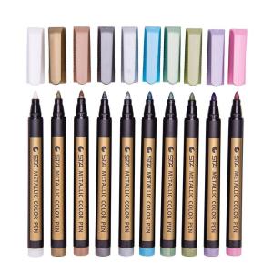 Quality Hot selling glitter color metallic wine glass marker wholesale