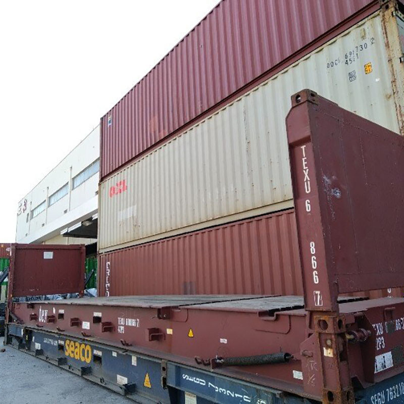 Sea Freight Transport 40FR/40OT Container From China To Liberia For Oversized Cargo