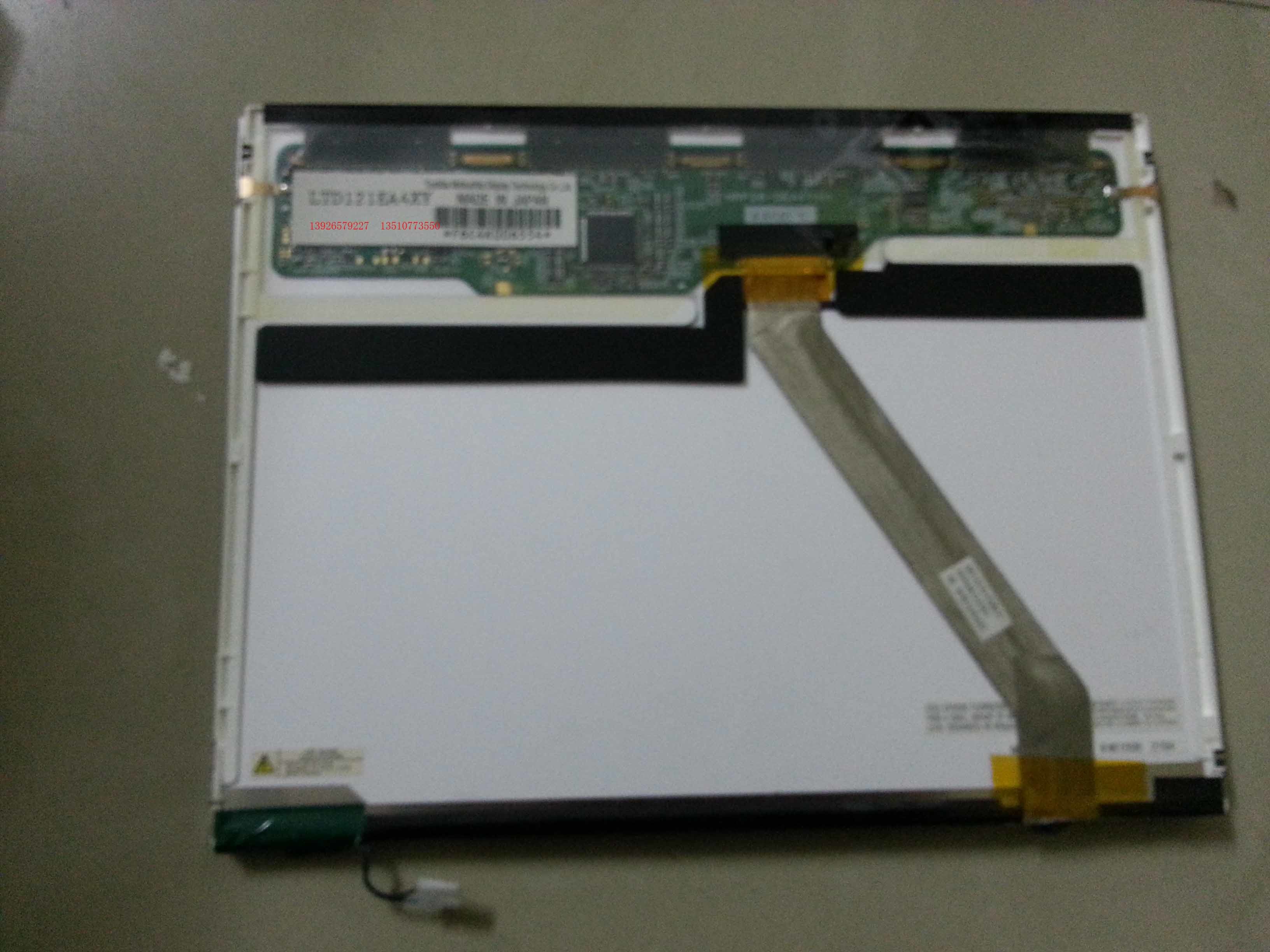 LTD121EA4XY Industrial Touch Screen Display 1024*768 Pixels Panel 170CD/M2 14 Pin Toshiba 12.1 Inch