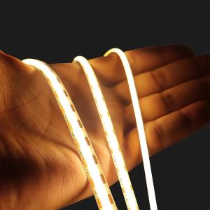 Quality High Brightness DC12V24V 8mm10mm 480Leds 3000K Warm COB Led Strip Light NO-Waterproof wholesale